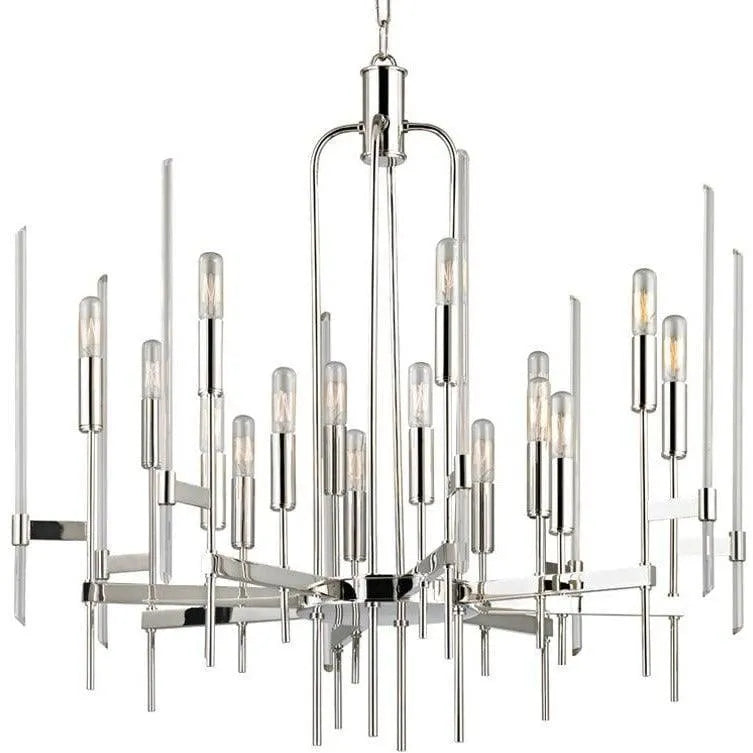 Hudson Valley Lighting - Bari Chandelier - 9916-PN | Montreal Lighting & Hardware