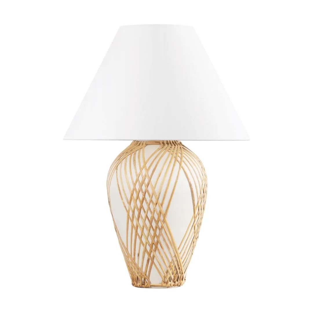 Hudson Valley Lighting - Bayonne Table Lamp - L7630-VGL/CWR | Montreal Lighting & Hardware