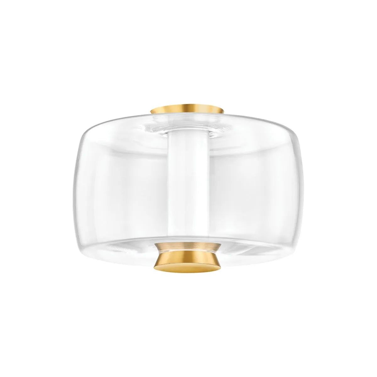 Hudson Valley Lighting - Beau LED Flush Mount - 2814-AGB | Montreal Lighting & Hardware