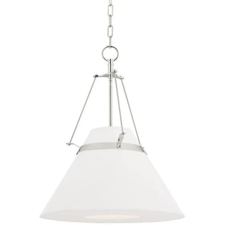 Hudson Valley Lighting - Clemens Pendant - 6421-PN | Montreal Lighting & Hardware