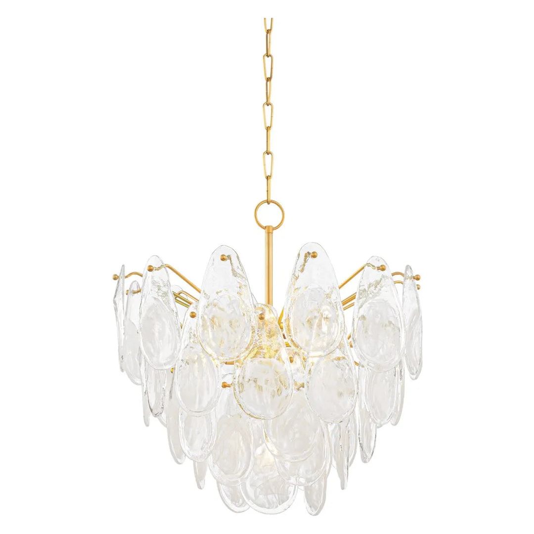 Hudson Valley Lighting - Darcia Chandelier - 8307-AGB | Montreal Lighting & Hardware