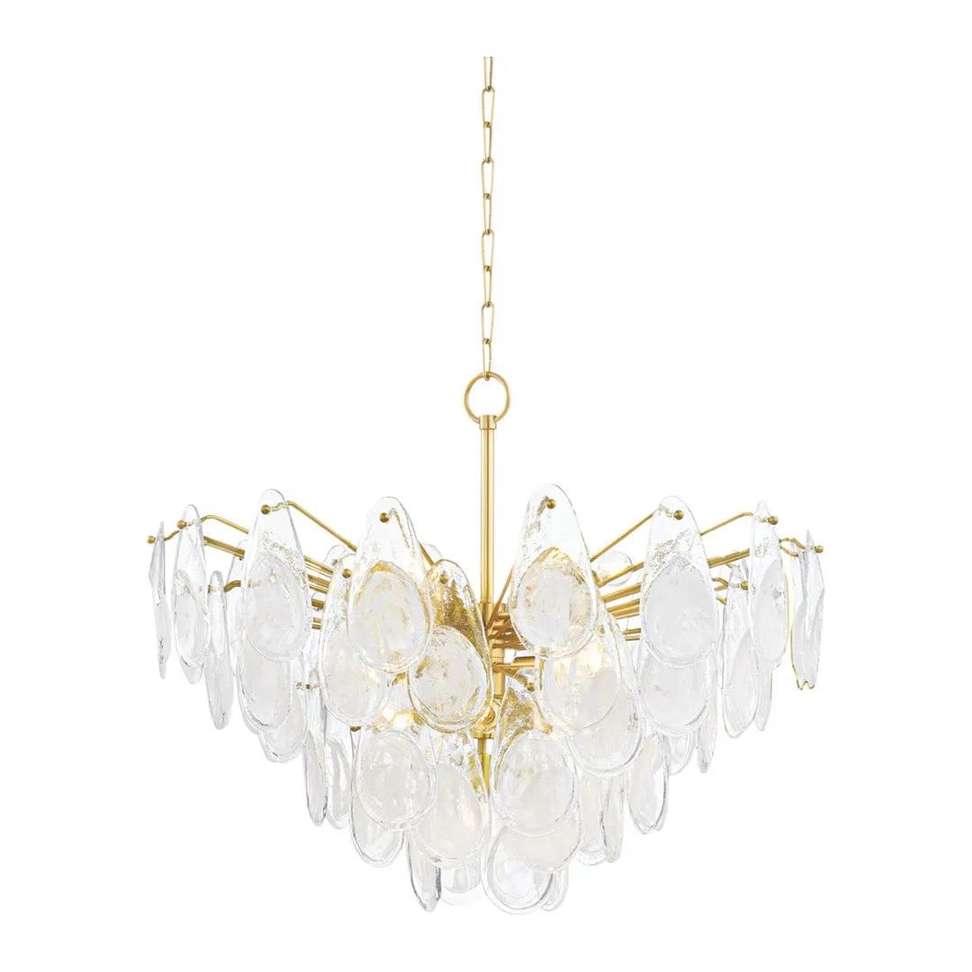 Hudson Valley Lighting - Darcia Chandelier - 8315-AGB | Montreal Lighting & Hardware