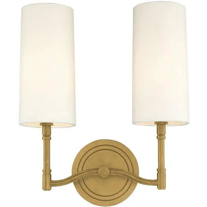 Hudson Valley Lighting - Dillon Wall Sconce - 362-AGB | Montreal Lighting & Hardware