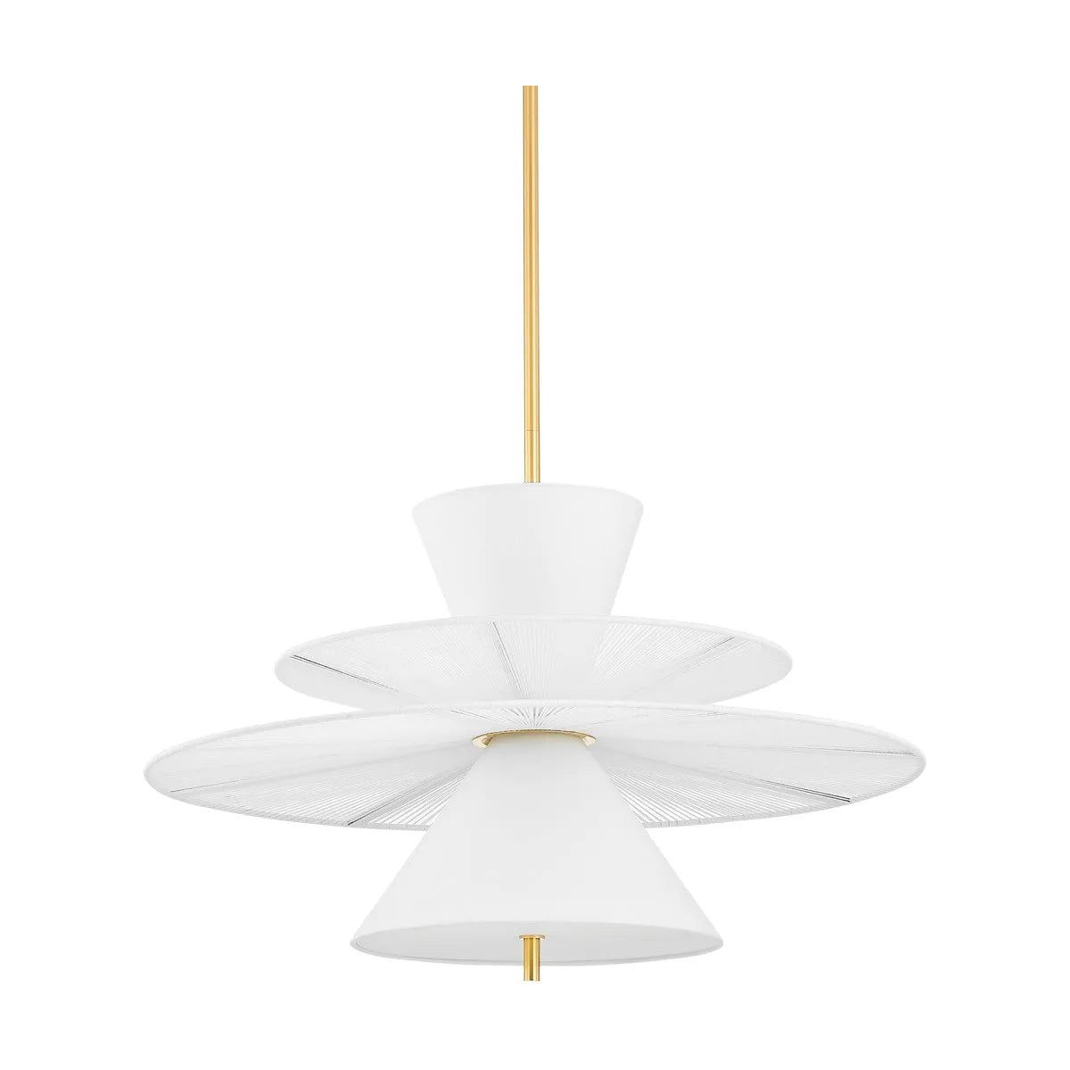 Hudson Valley Lighting - Esperance Pendant - 2630-AGB | Montreal Lighting & Hardware