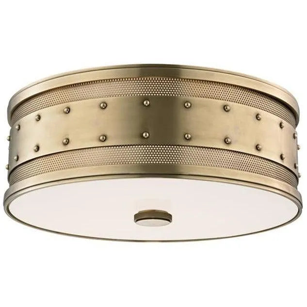 Hudson Valley Lighting - Gaines Flush Mount - 2206-AGB | Montreal Lighting & Hardware