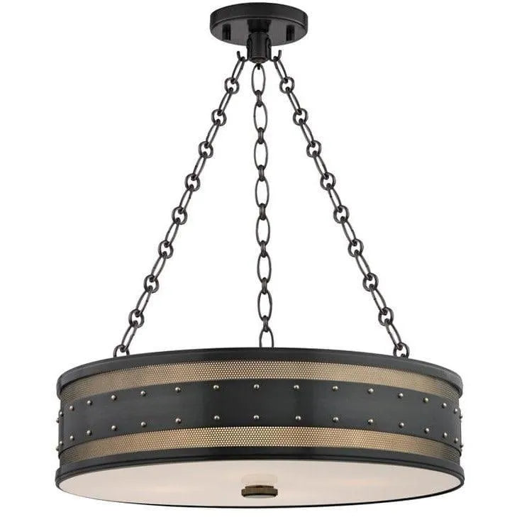 Hudson Valley Lighting - Gaines Pendant - 2222-AOB | Montreal Lighting & Hardware