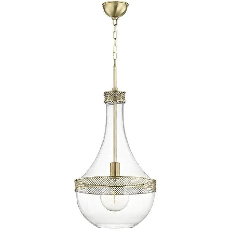 Hudson Valley Lighting - Hagen Pendant - 1814-AGB | Montreal Lighting & Hardware