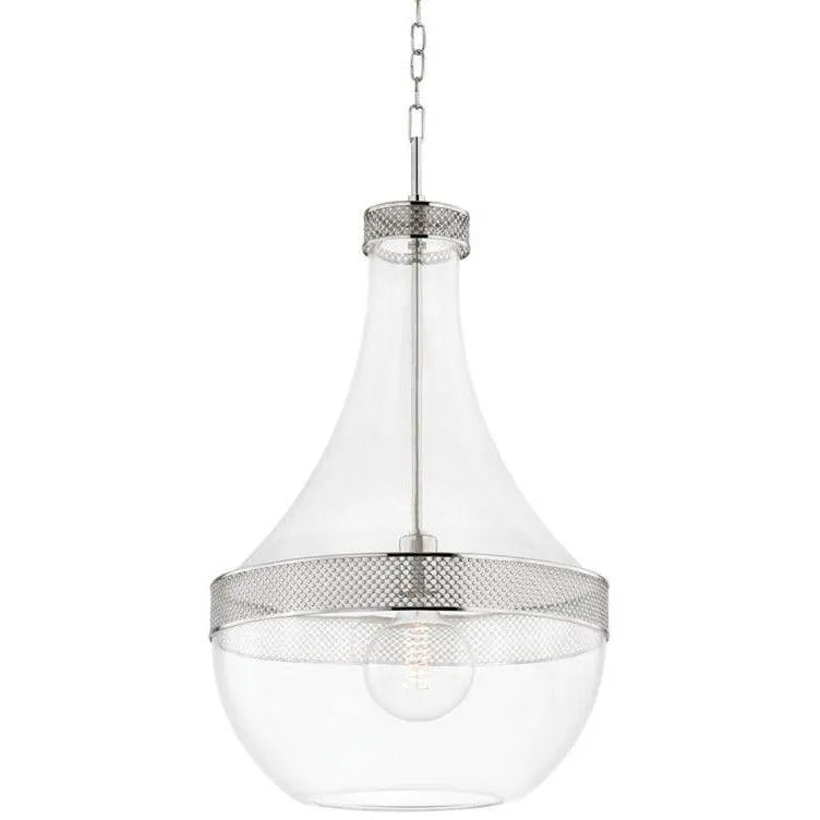 Hudson Valley Lighting - Hagen Pendant - 1817-PN | Montreal Lighting & Hardware