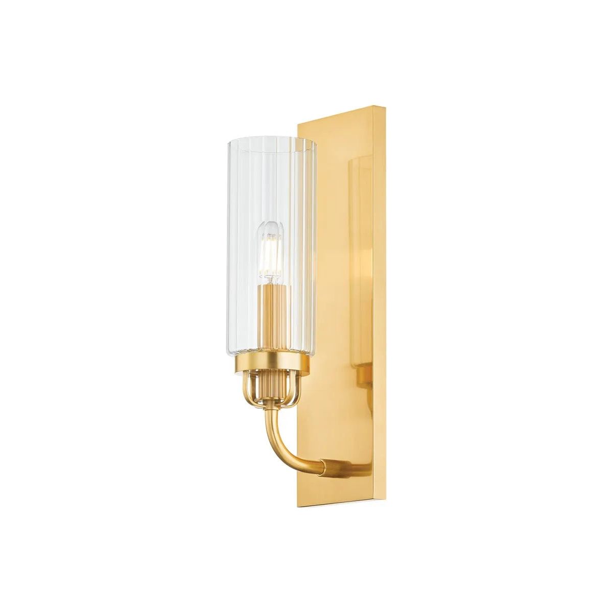 Hudson Valley Lighting - Halifax Wall Sconce - 9314-AGB | Montreal Lighting & Hardware