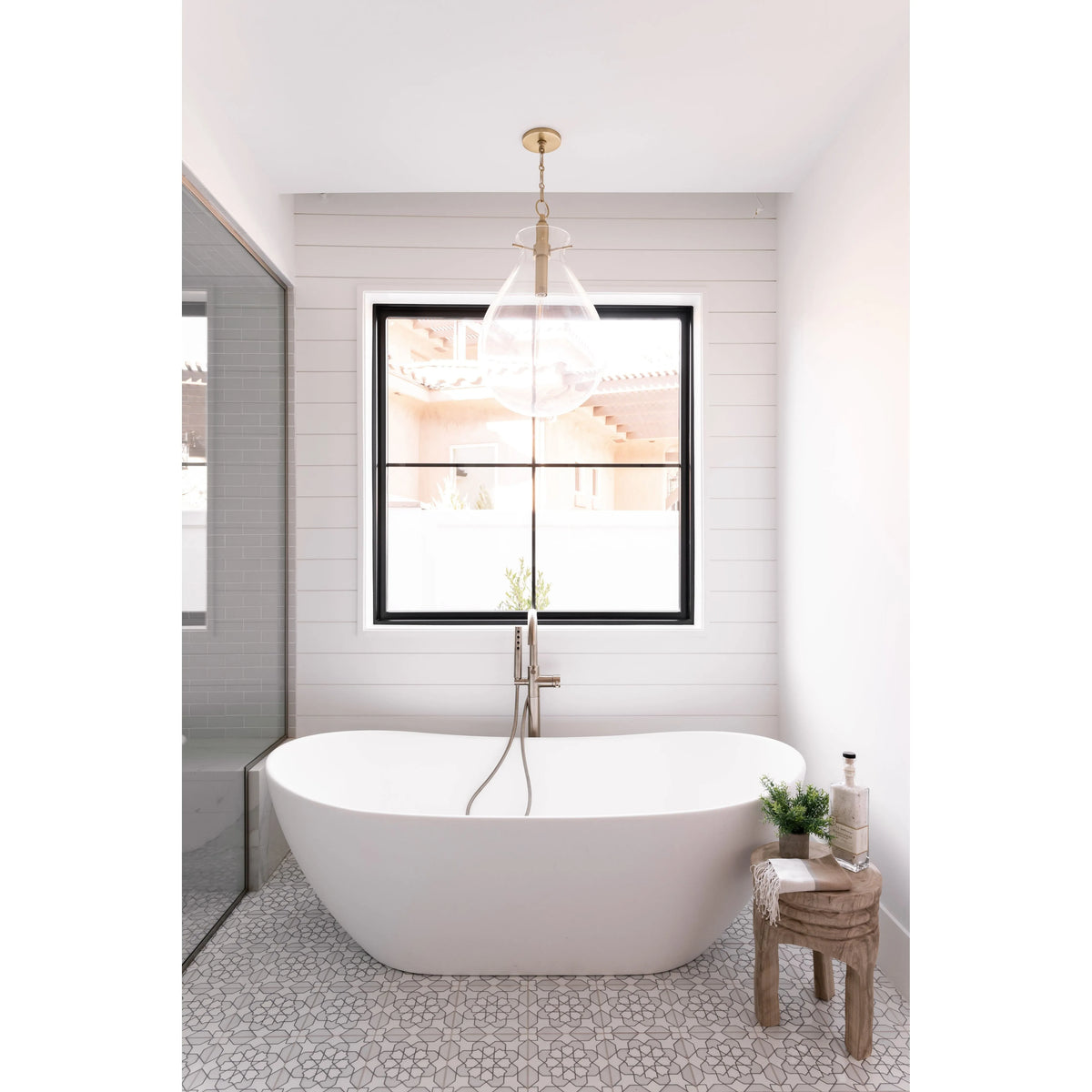 Hudson Valley Lighting - Ivy Pendant - BKO101-AGB | Montreal Lighting & Hardware