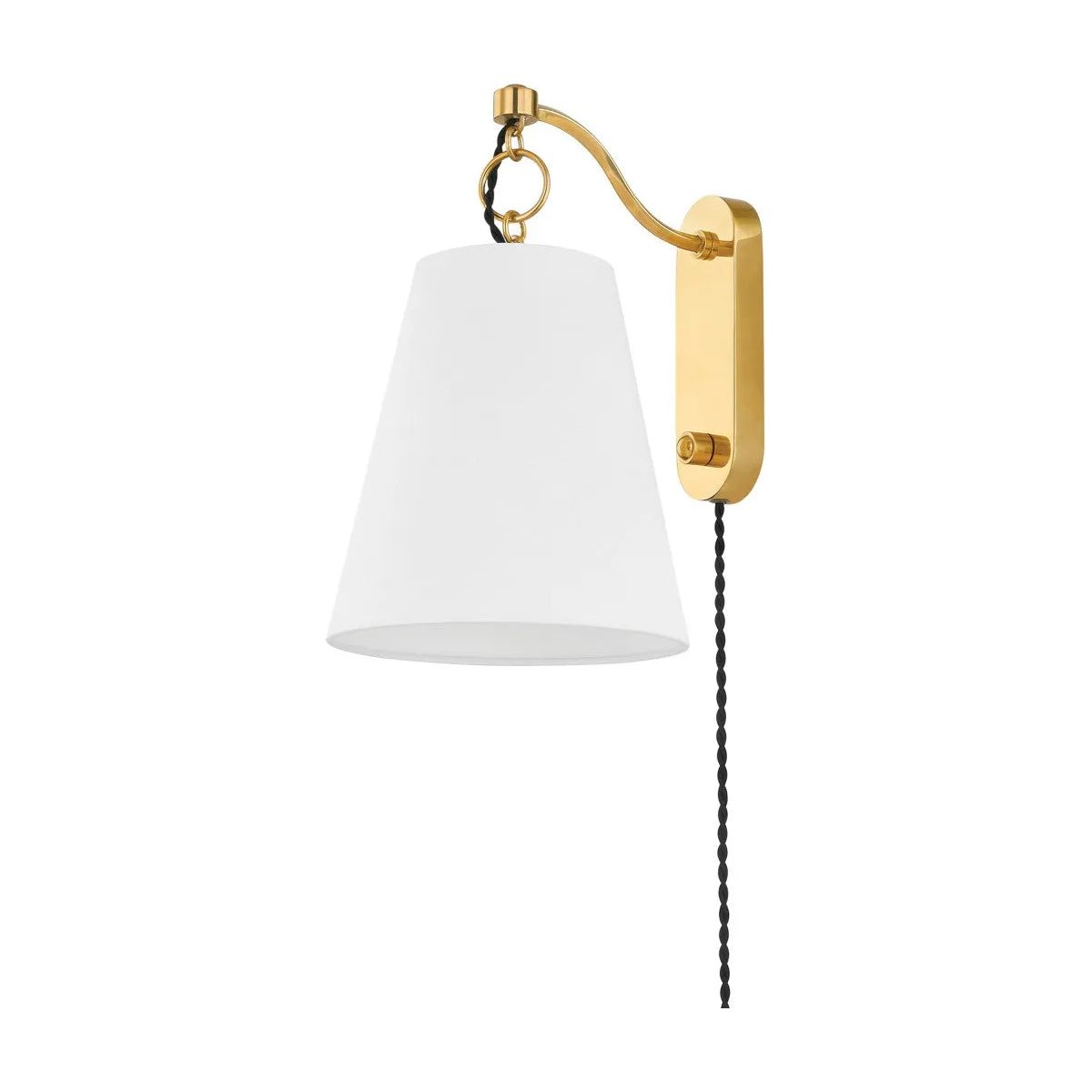 Hudson Valley Lighting - Joan Wall Sconce - 1415-AGB | Montreal Lighting & Hardware