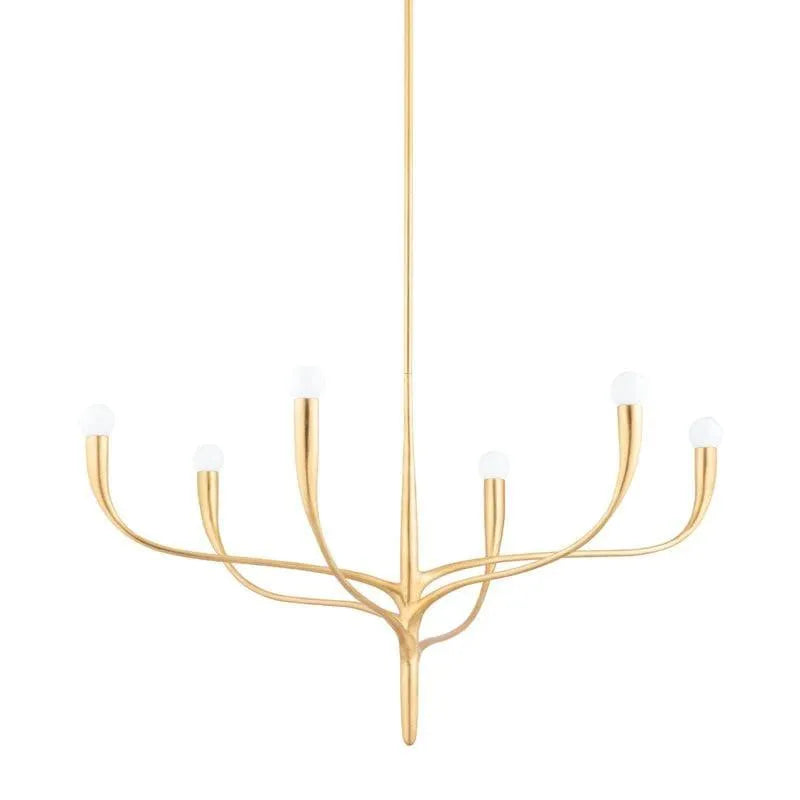 Hudson Valley Lighting - Labra Chandelier - 9606-VGL | Montreal Lighting & Hardware