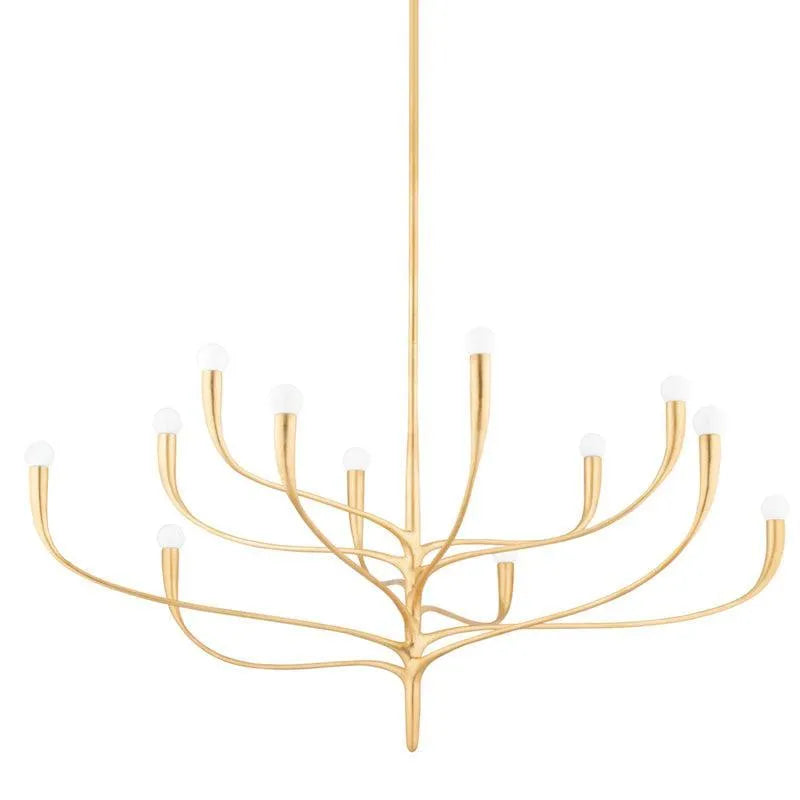 Hudson Valley Lighting - Labra Chandelier - 9612-VGL | Montreal Lighting & Hardware