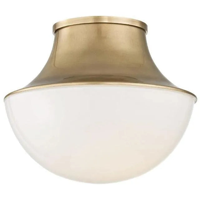 Hudson Valley Lighting - Lettie Flush Mount - 9411-AGB | Montreal Lighting & Hardware