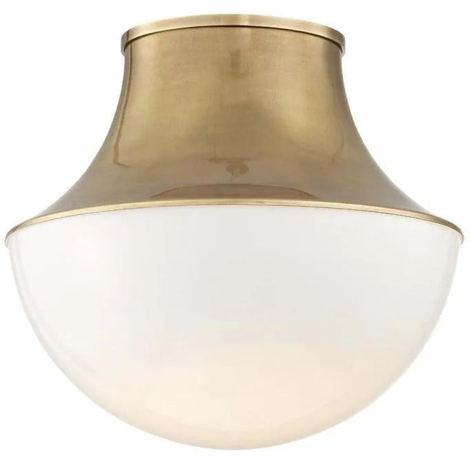 Hudson Valley Lighting - Lettie Flush Mount - 9415-AGB | Montreal Lighting & Hardware