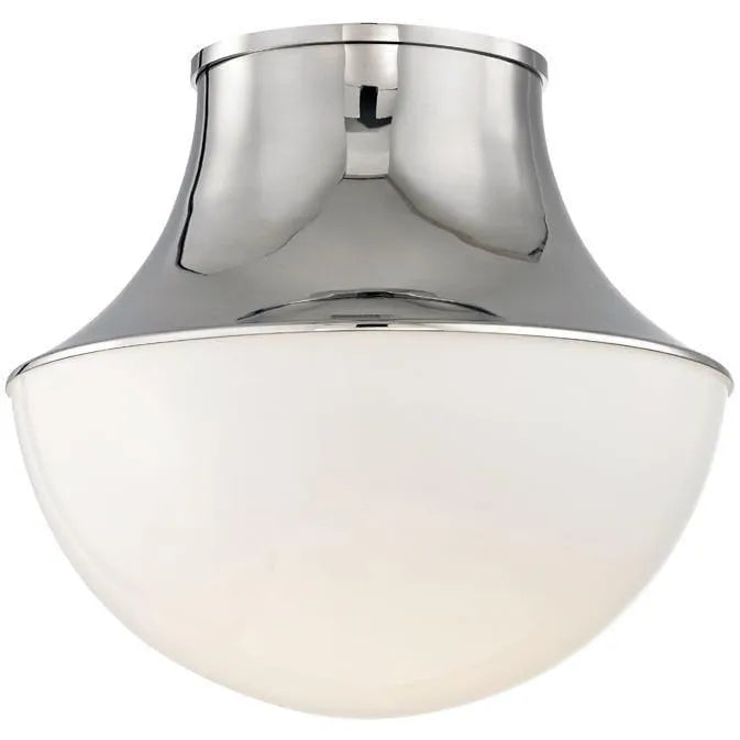 Hudson Valley Lighting - Lettie Flush Mount - 9415-PN | Montreal Lighting & Hardware