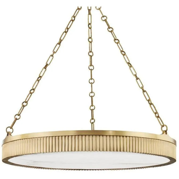 Hudson Valley Lighting - Lynden Pendant - 532-AGB | Montreal Lighting & Hardware