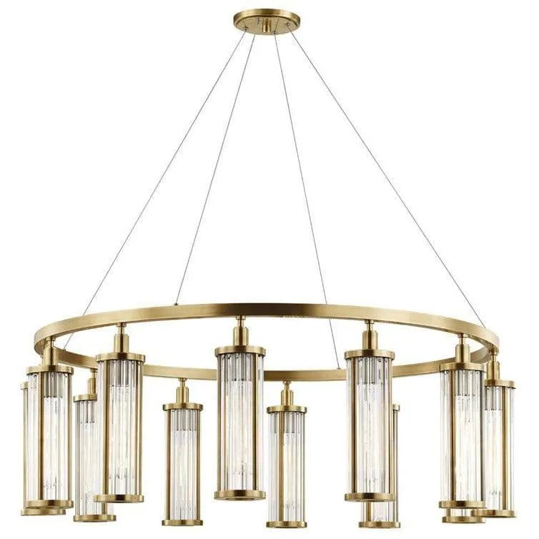 Hudson Valley Lighting - Marley Pendant - 9142-AGB | Montreal Lighting & Hardware