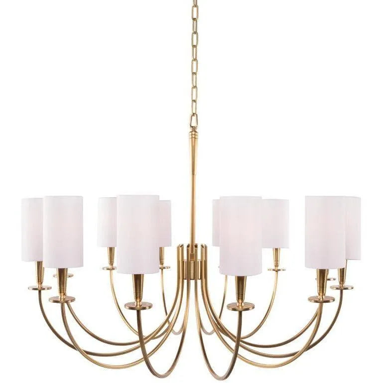 Hudson Valley Lighting - Mason Chandelier - 8032-AGB | Montreal Lighting & Hardware