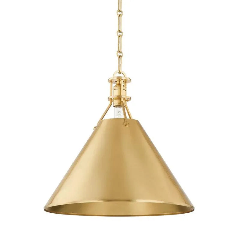 Hudson Valley Lighting - Metal No. 2 Pendant - MDS952-AGB | Montreal Lighting & Hardware