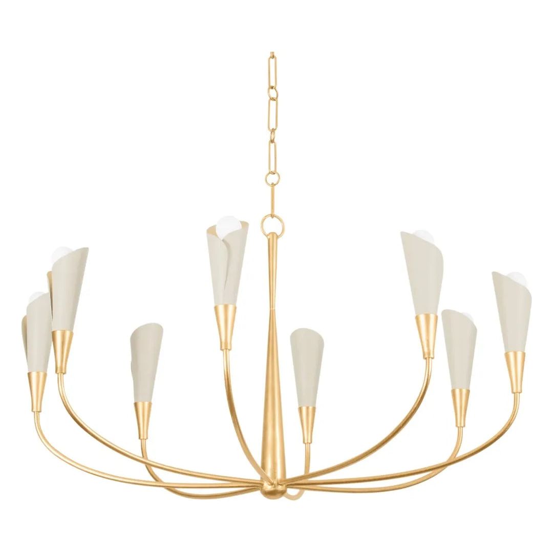 Hudson Valley Lighting - Montrose Chandelier - 3158-VGL/SSD | Montreal Lighting & Hardware