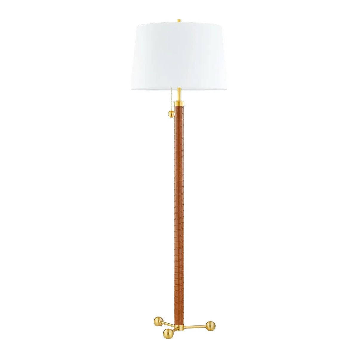 Hudson Valley Lighting - NOHO Floor Lamp - L6170-AGB | Montreal Lighting & Hardware