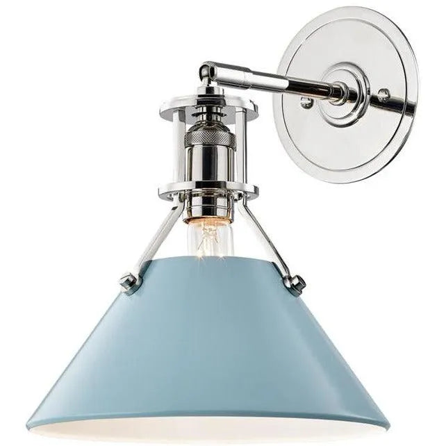 Hudson Valley Lighting - Painted No.2 Wall Sconce - MDS350-PN/BB | Montreal Lighting & Hardware