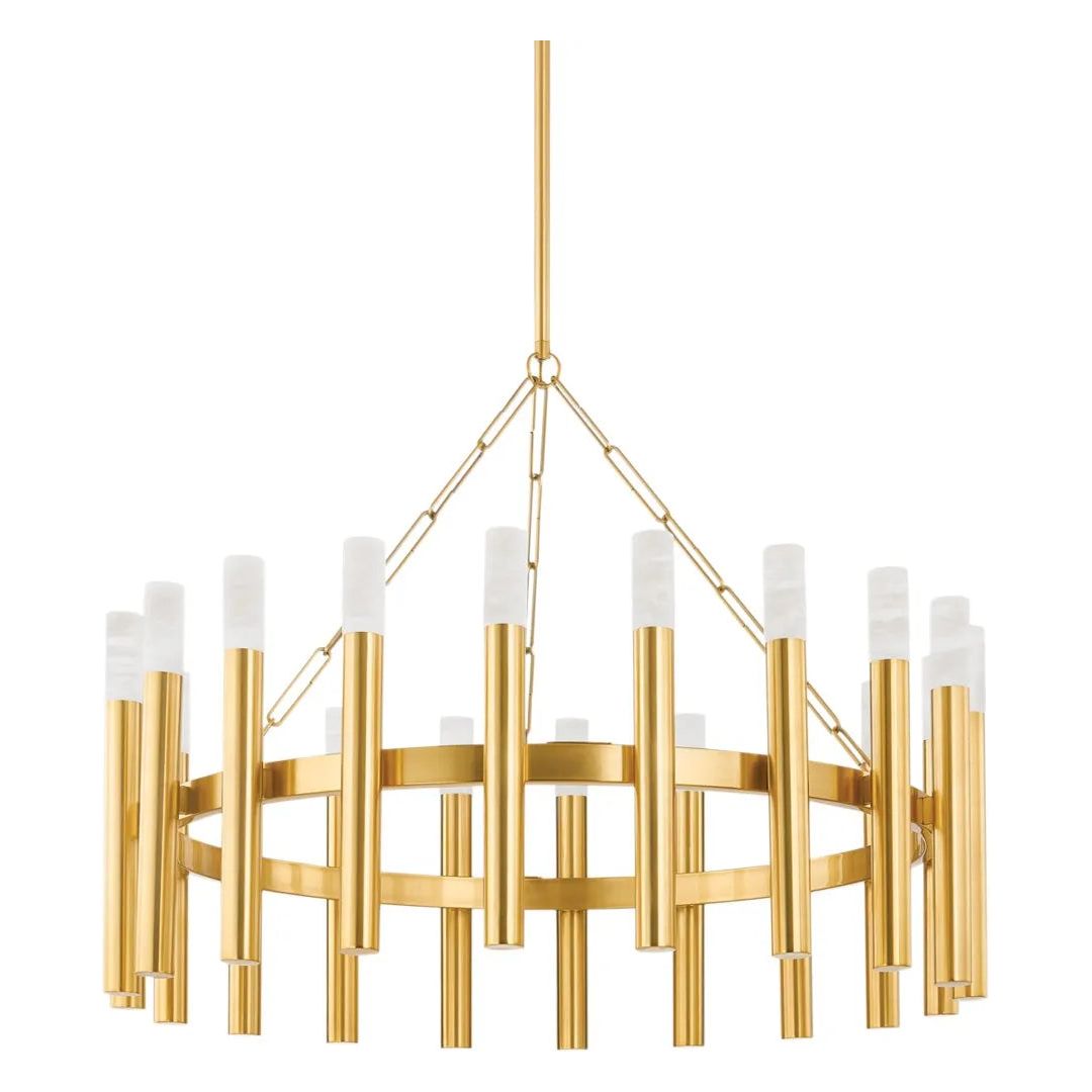 Hudson Valley Lighting - Pali Chandelier - 5742-AGB | Montreal Lighting & Hardware