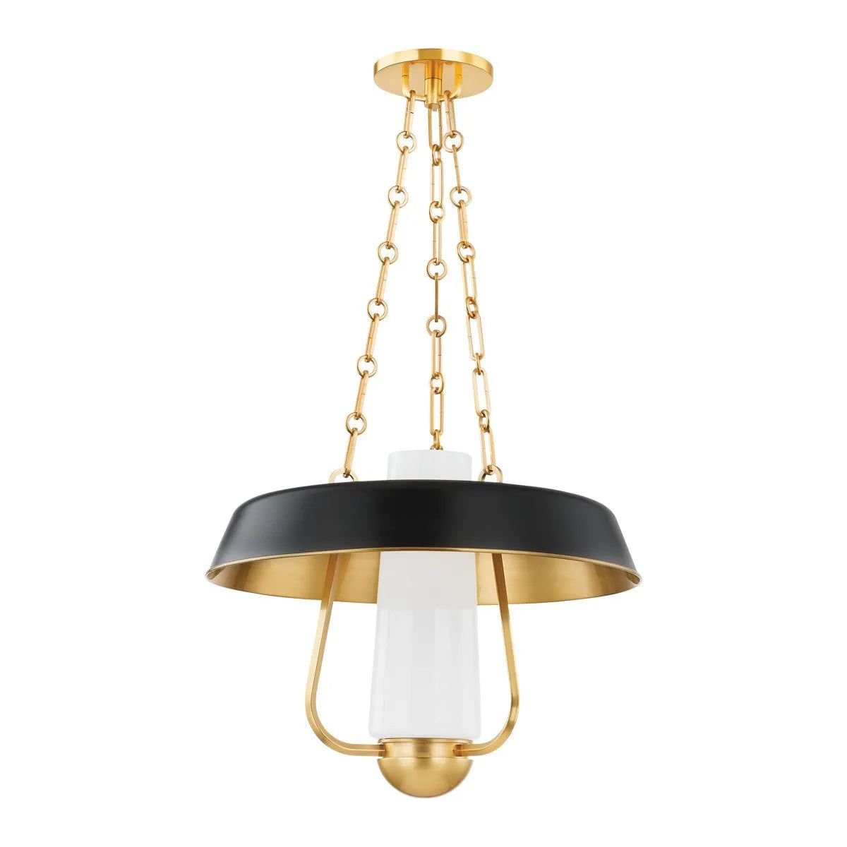 Hudson Valley Lighting - Provincetown Lantern - 5218-AGB/SBK | Montreal Lighting & Hardware