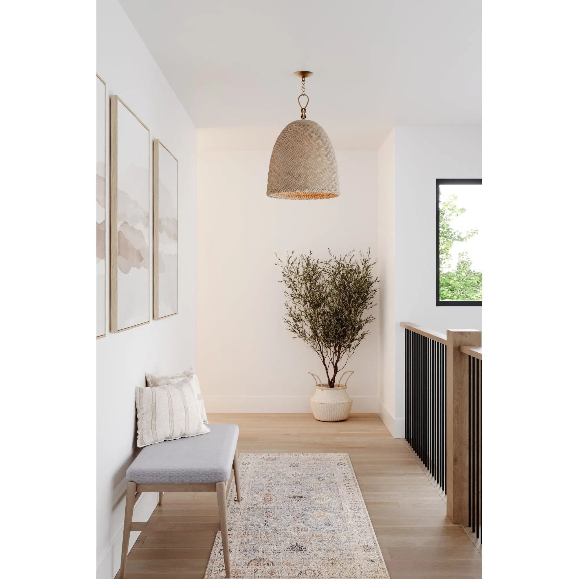 Hudson Valley Lighting - Reina Pendant - BKO1300-GL | Montreal Lighting & Hardware