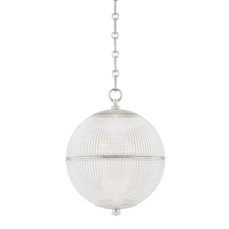 Hudson Valley Lighting - Sphere No. 3 Pendant - MDS800-PN | Montreal Lighting & Hardware