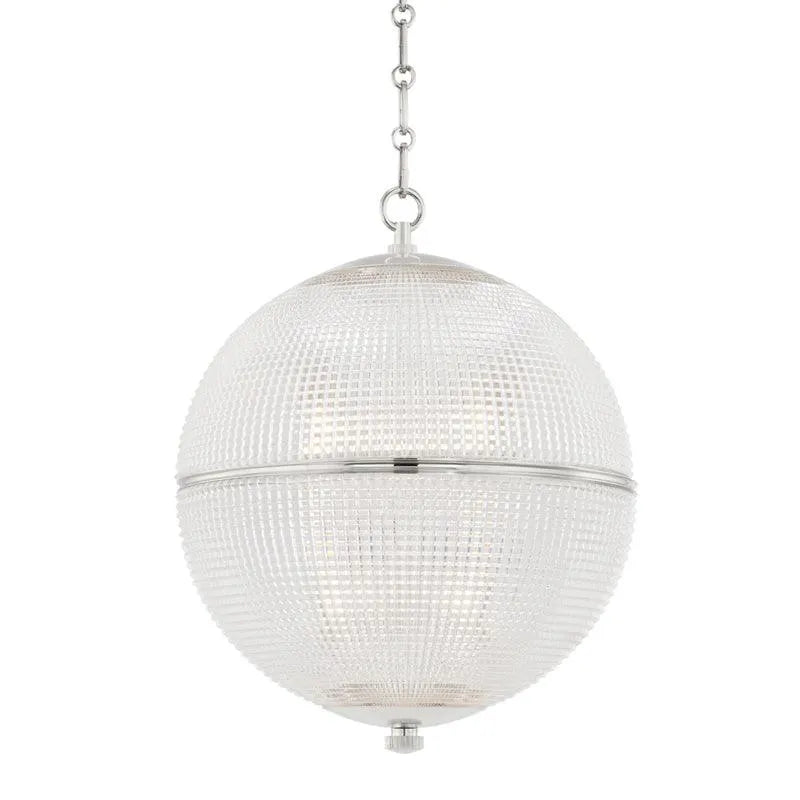 Hudson Valley Lighting - Sphere No. 3 Pendant - MDS801-PN | Montreal Lighting & Hardware