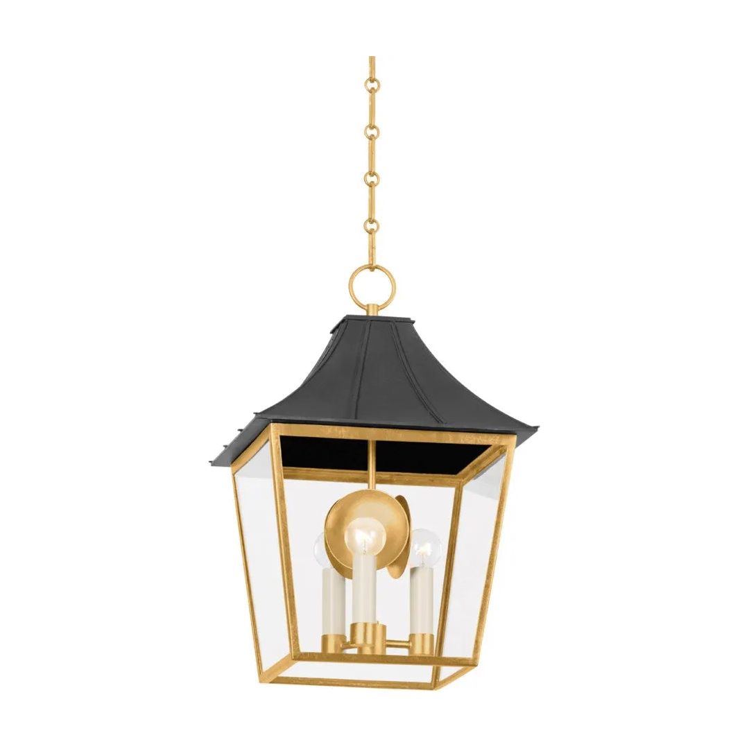 Hudson Valley Lighting - Staatsburg Lantern - 4903-VGL/GRA | Montreal Lighting & Hardware