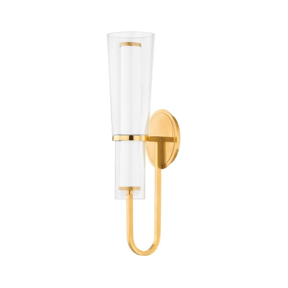 Hudson Valley Lighting - Vancouver LED Wall Sconce - 4220-AGB | Montreal Lighting & Hardware