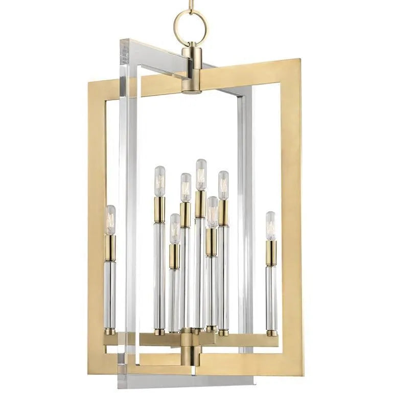 Hudson Valley Lighting - Wellington Pendant - 9323-AGB | Montreal Lighting & Hardware