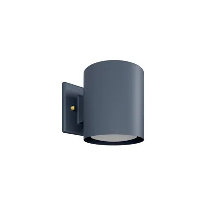 SNOC - 1829-50 - Evolution Outdoor Wall Short Downlight Cylinder Light - Evolution - Hudson Blue