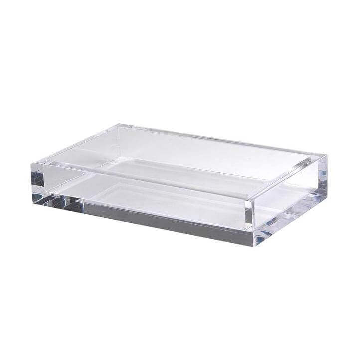 Mike + Ally - Ice Clear Vanity tray - 31335 - Clear - 