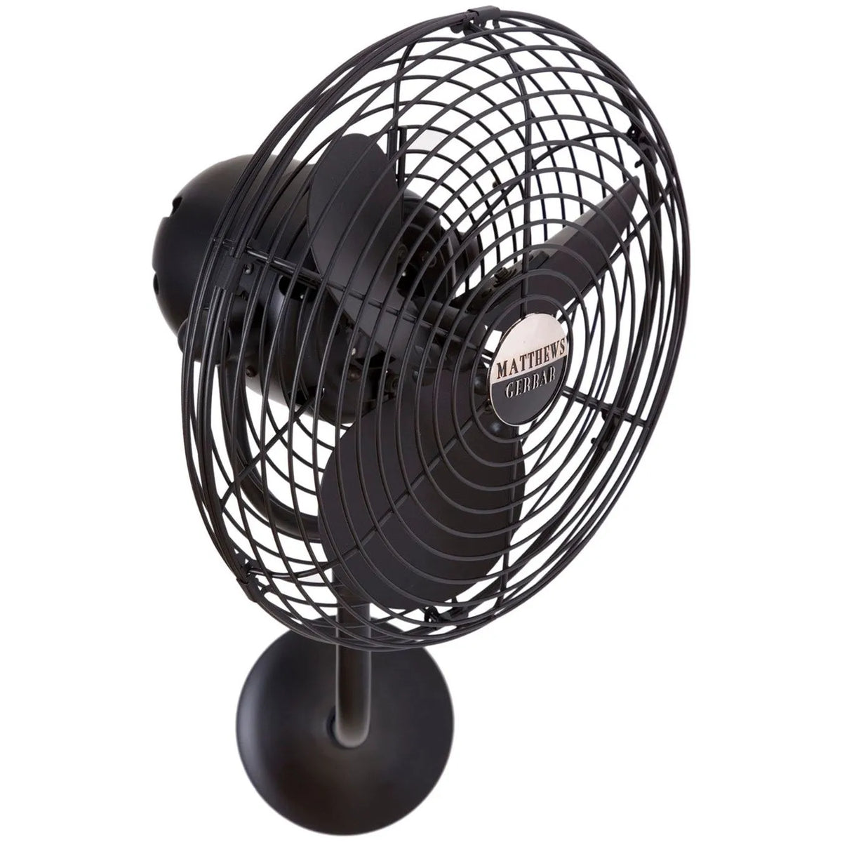 Indoor Fans - Michelle Parede Wall Fan - MP-BK-MTL | Montreal Lighting & Hardware