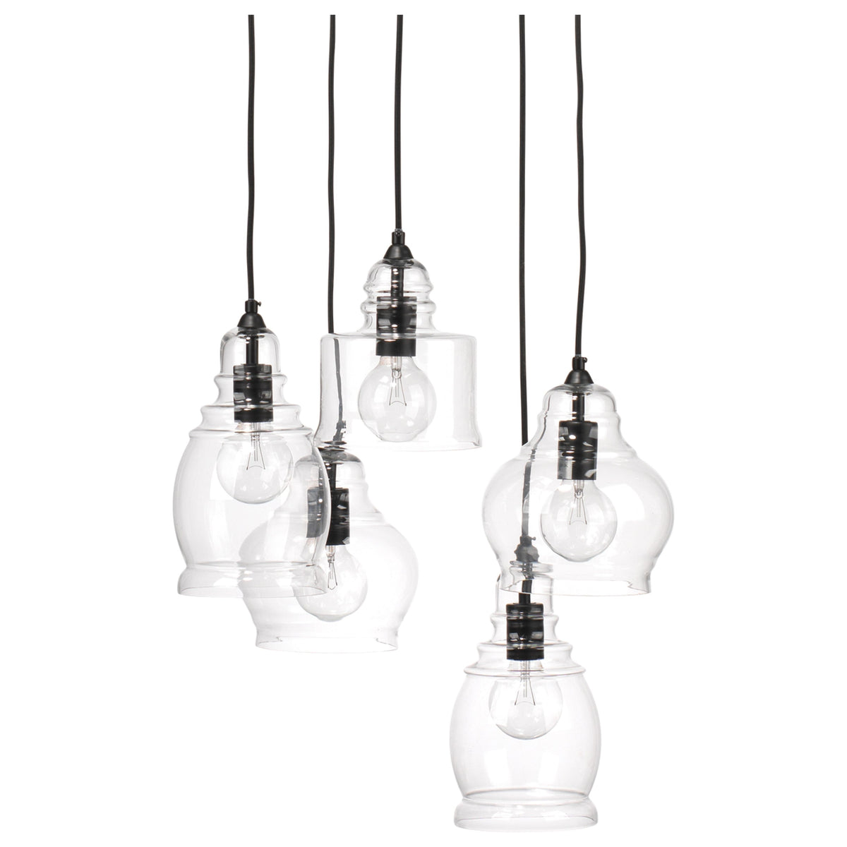 Jamie Young Company - 5 Light Pendant - BL516-P1 | Montreal Lighting & Hardware