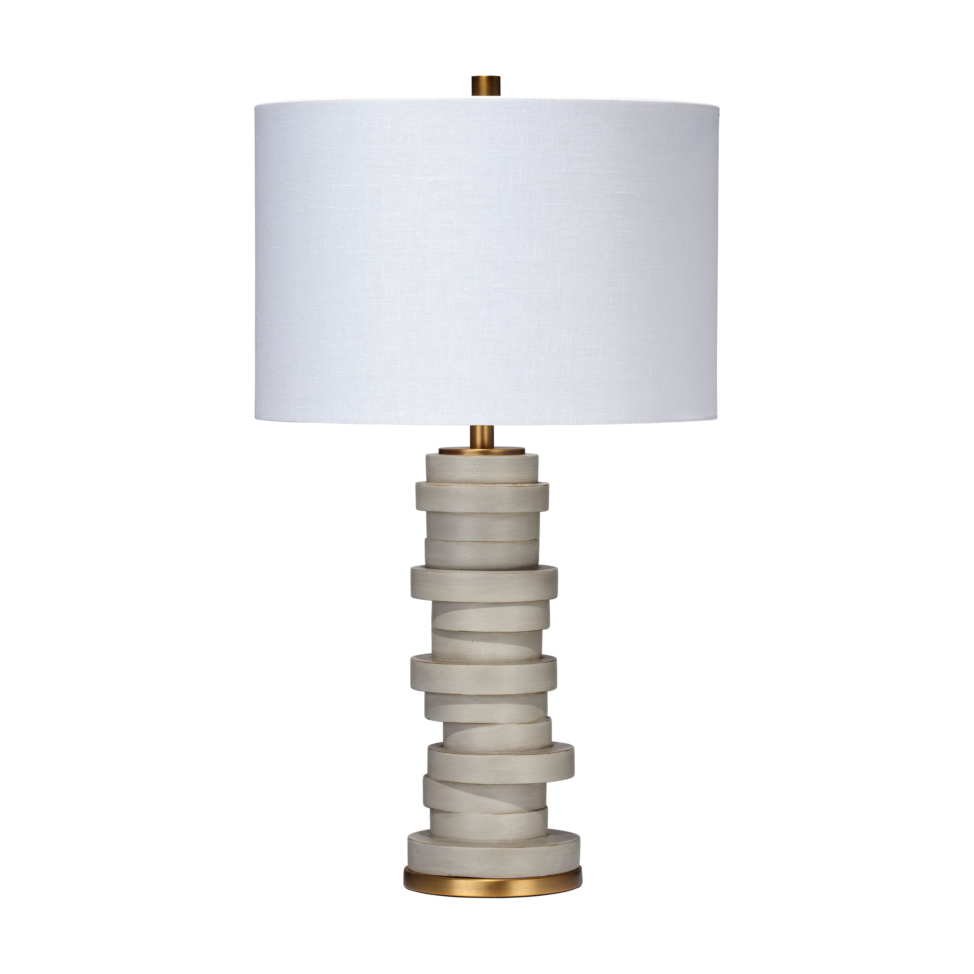 Jamie Young Company - Alignment Table Lamp - LS9ALIGNMEGR | Montreal Lighting & Hardware