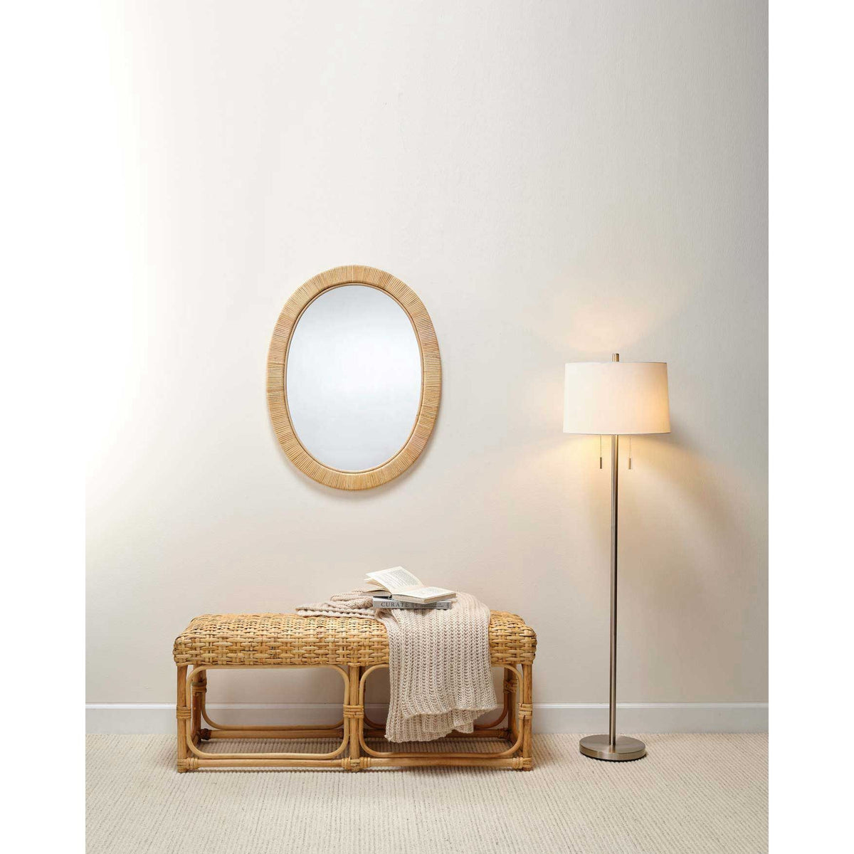 Jamie Young Company - Aloha Mirror - LS6ALOHANAT | Montreal Lighting & Hardware