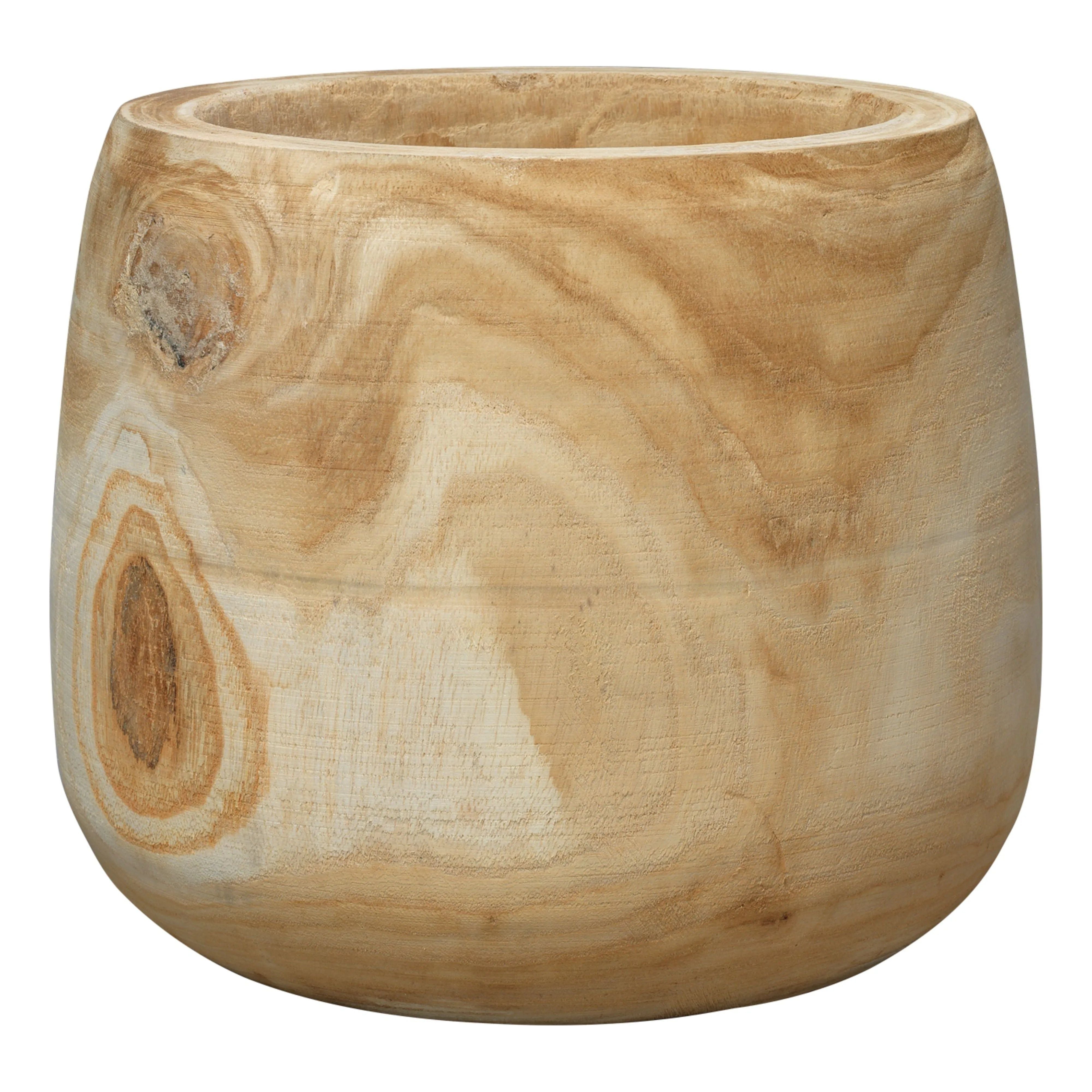 Jamie Young Company - Brea Wooden Vase - 7BREA-VAWD | Montreal Lighting & Hardware