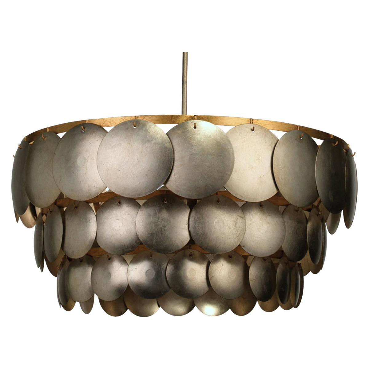 Jamie Young Company - Calypso Three Tier Chandelier - 5CALY-CHCH | Montreal Lighting & Hardware