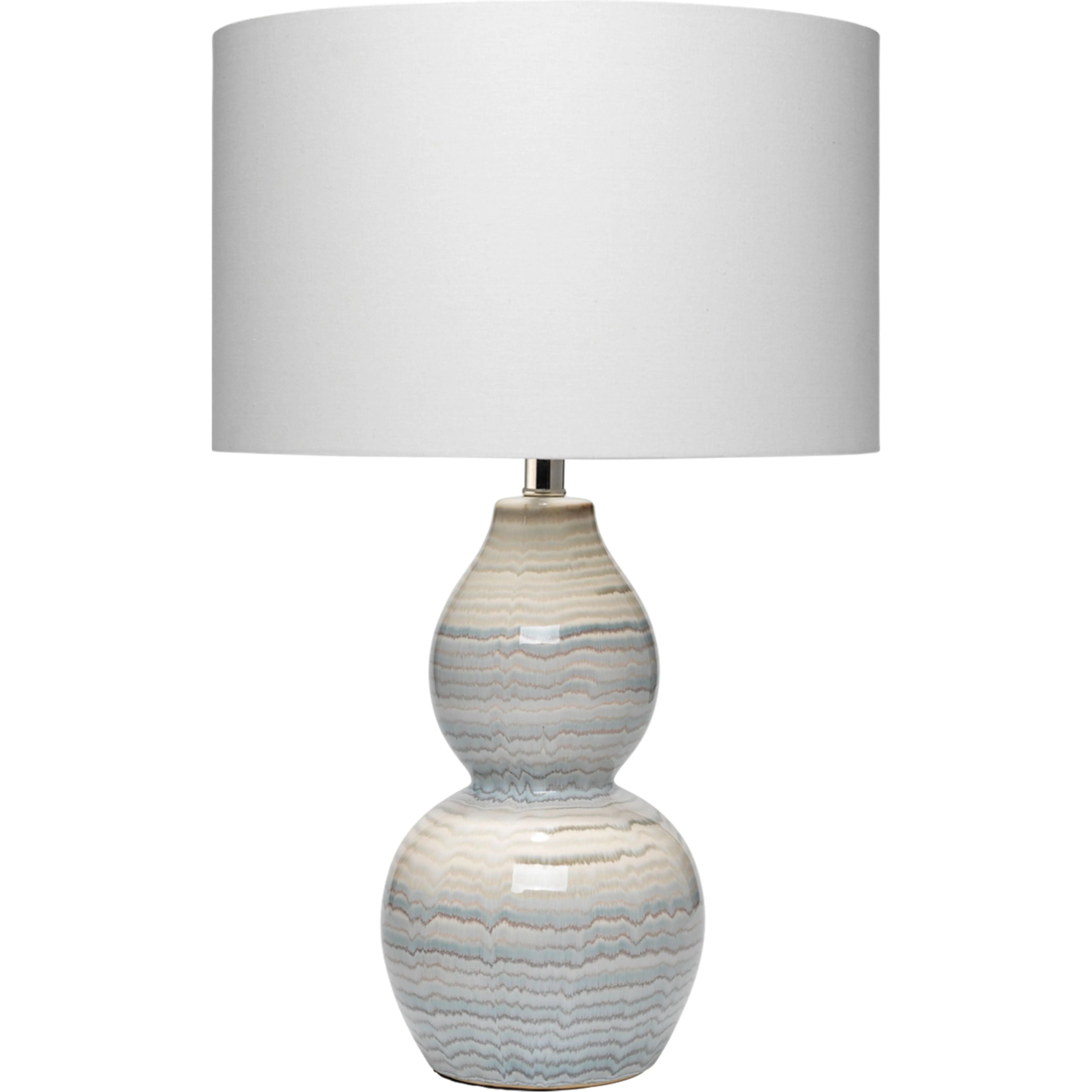 Jamie Young Company - Catalina Wave Table Lamp - LSCATALINAWH | Montreal Lighting & Hardware