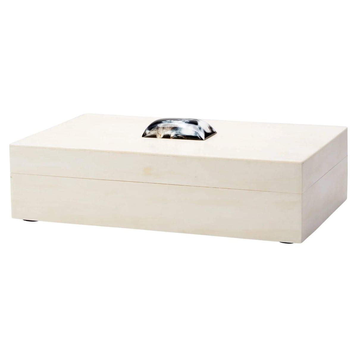 Jamie Young Company - Constantine Large Rectangle Box - 7CONS-BXCR | Montreal Lighting & Hardware