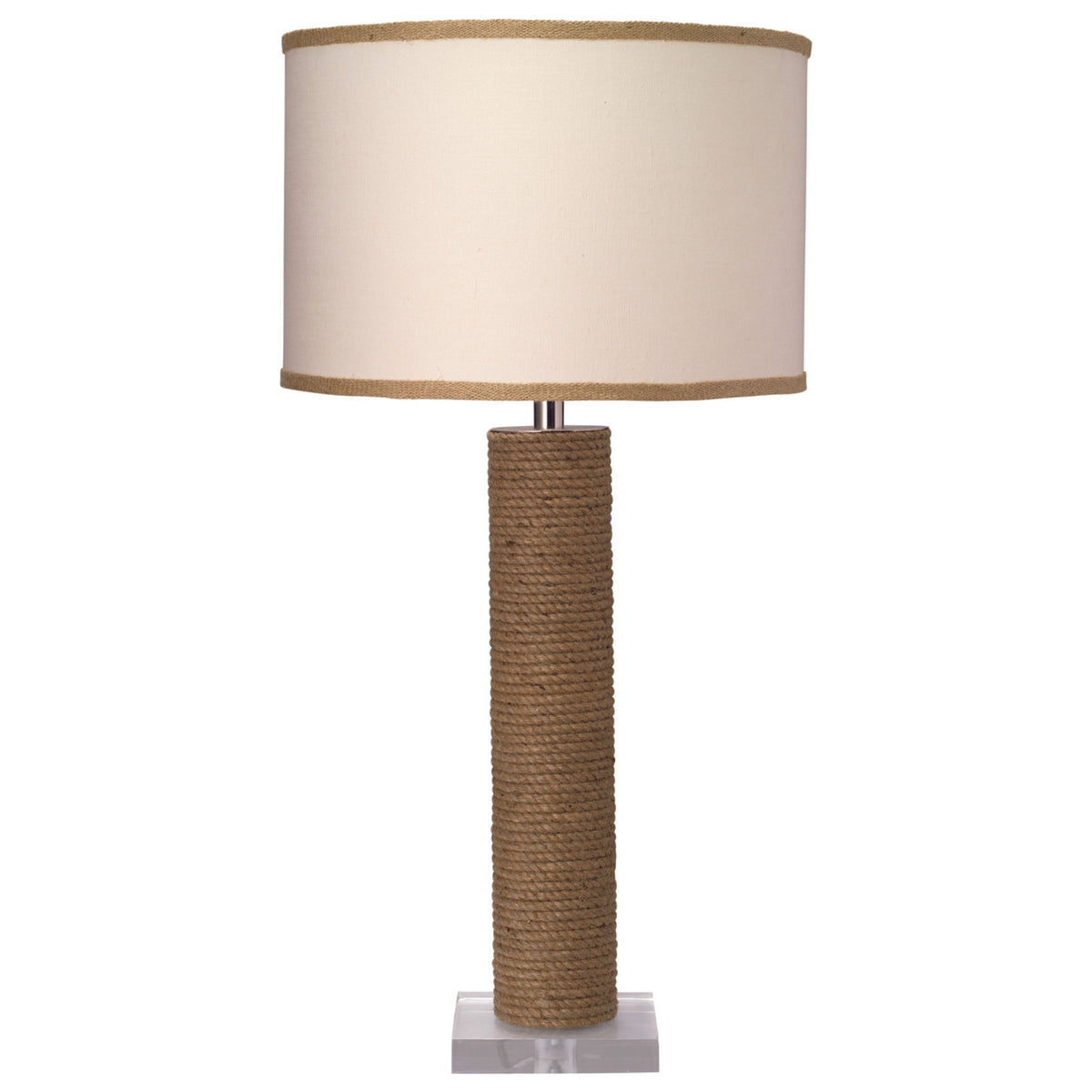 Jamie Young Company - Cylinder Rope Table Lamp - 1CYLI-TLJU | Montreal Lighting & Hardware