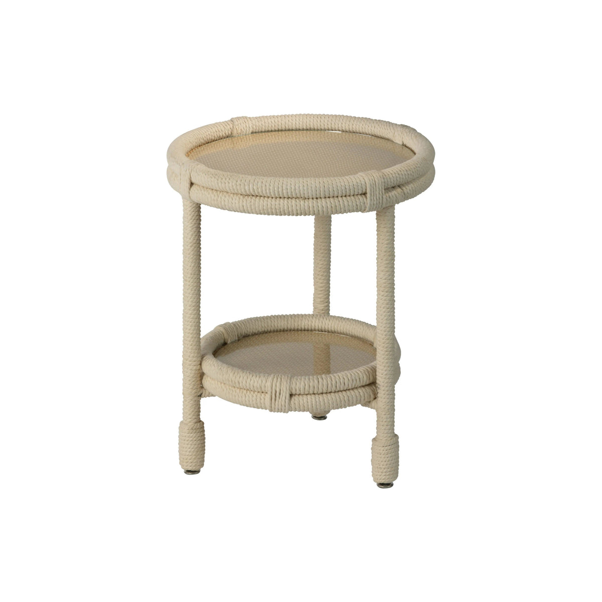 Jamie Young Company - Delta Side Table - 20DELT-STWH | Montreal Lighting & Hardware