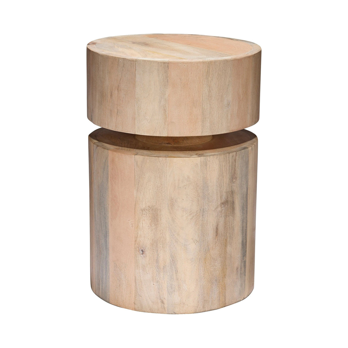 Jamie Young Company - Dylan Round Side Table - 20DYLA-STWW | Montreal Lighting & Hardware