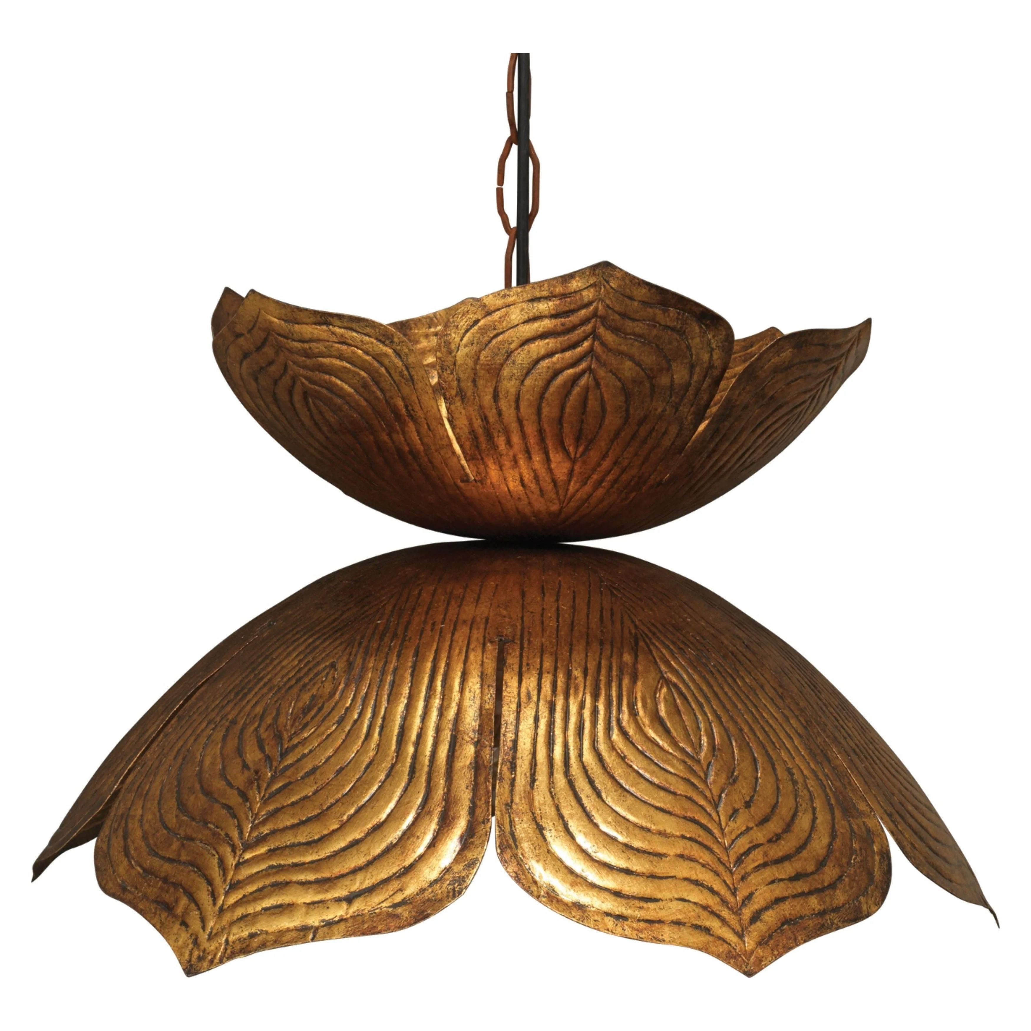 Jamie Young Company - Flowering Lotus Pendant - 5FLOW-LGGO | Montreal Lighting & Hardware