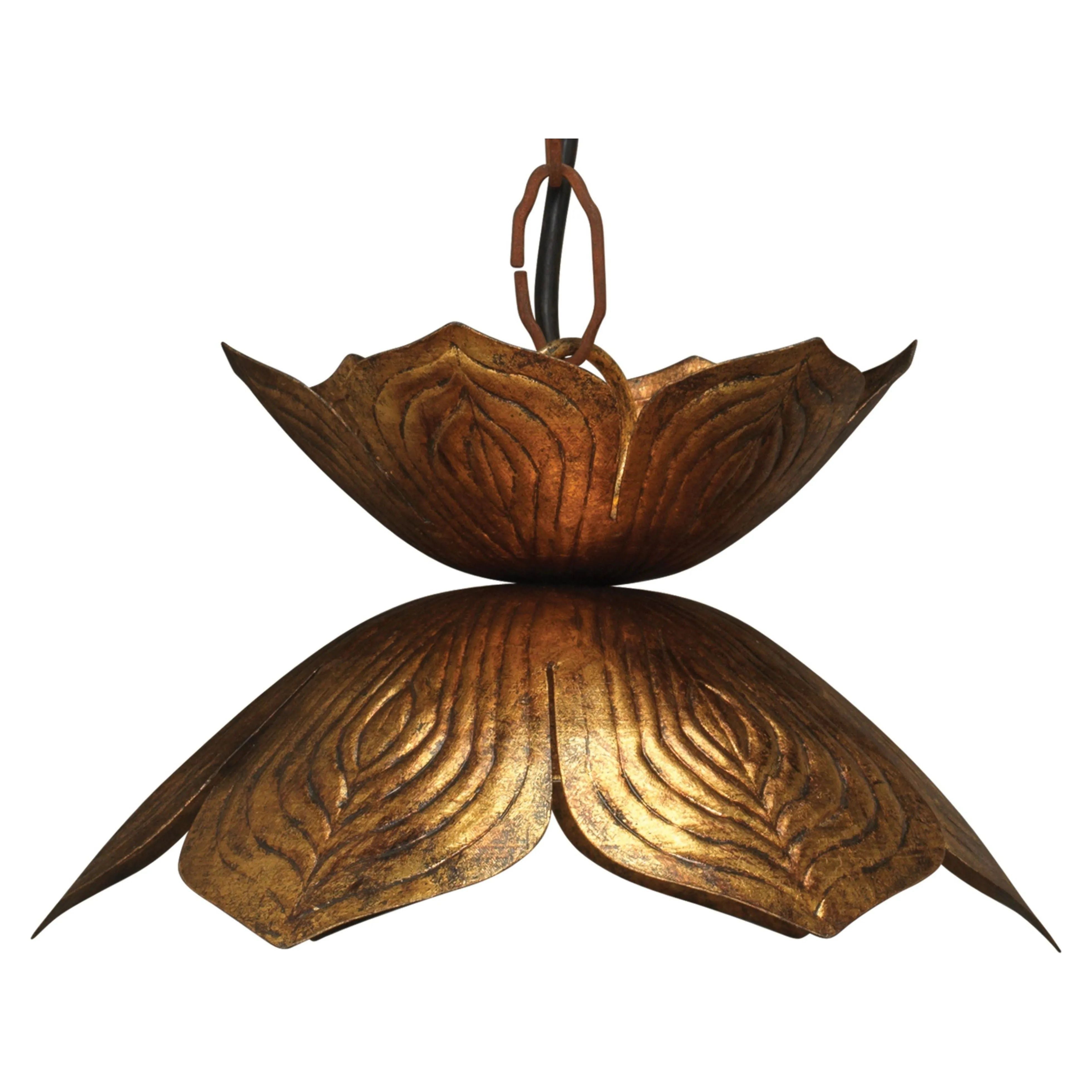 Jamie Young Company - Flowering Lotus Pendant - 5FLOW-SMGO | Montreal Lighting & Hardware